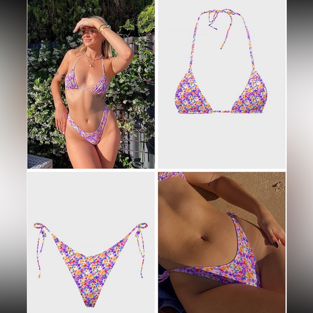 Bright Swimwear, Floral Bikini Set